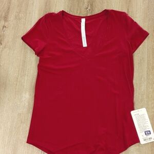 COPY - Lululemon love tee Brand new with tag size 4. Red